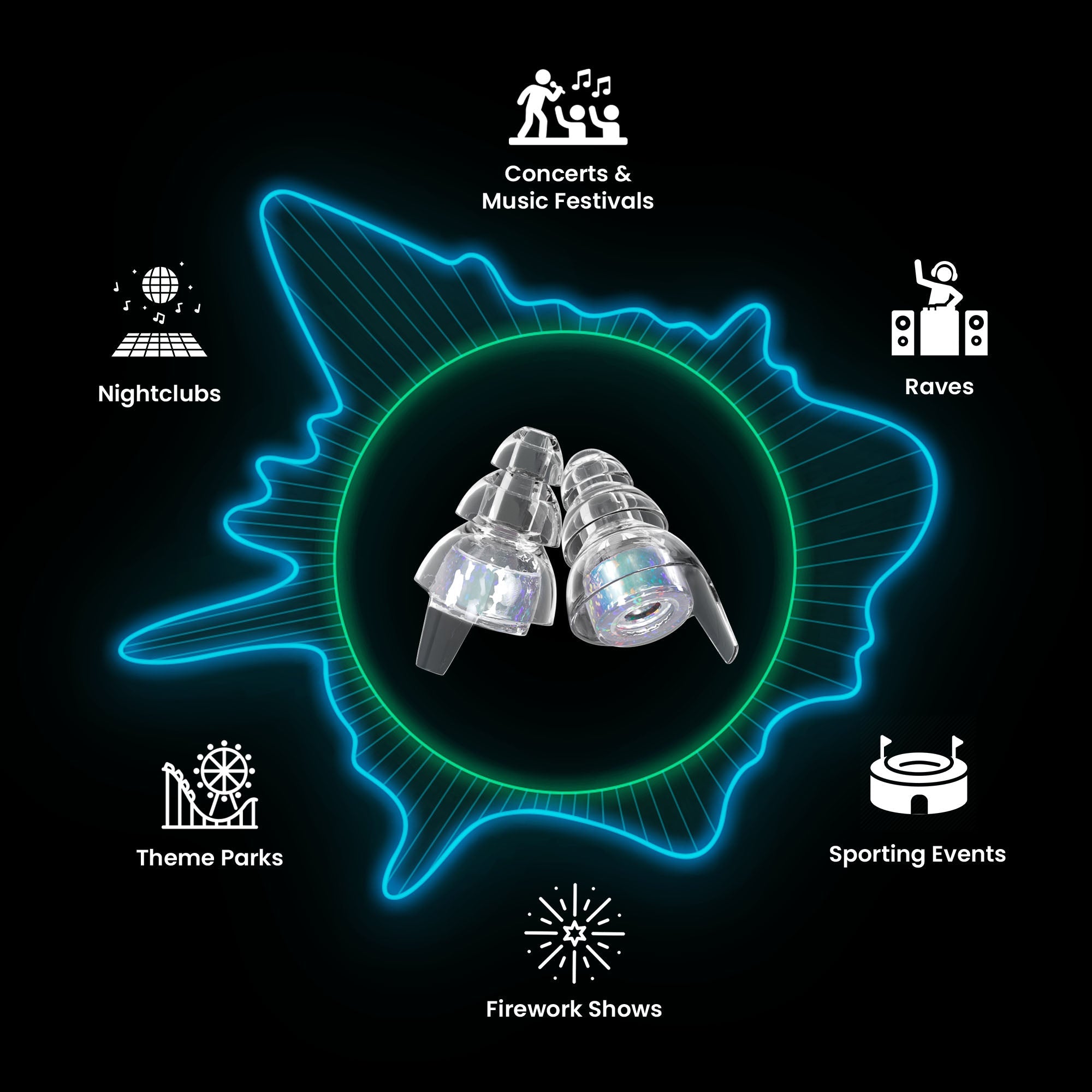 High Fidelity Earplugs: Supernova