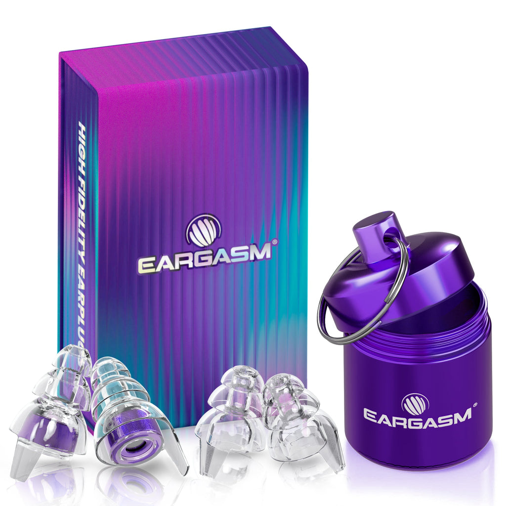High Fidelity Earplugs: Hyperviolet