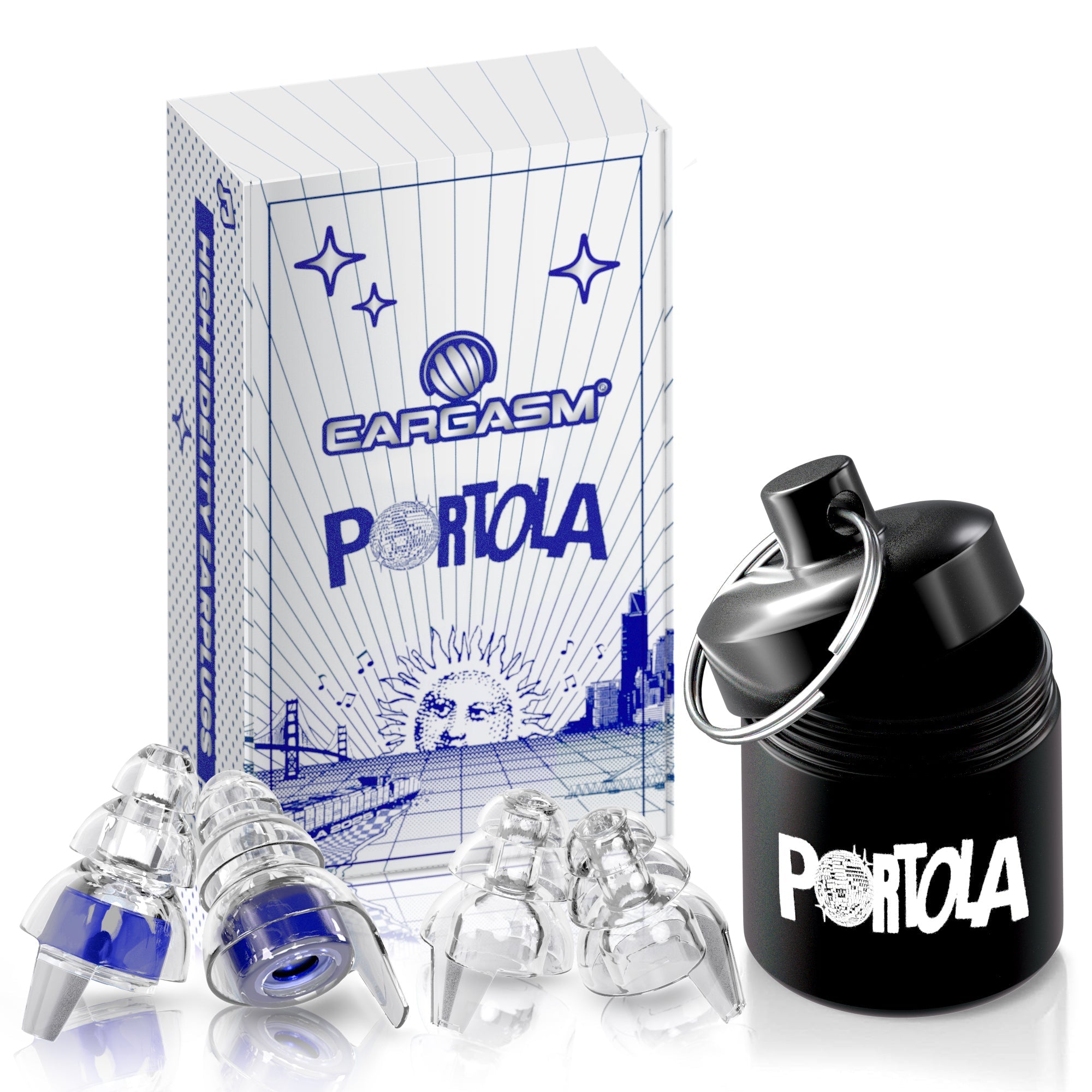 Portola x Eargasm High Fidelity Earplugs