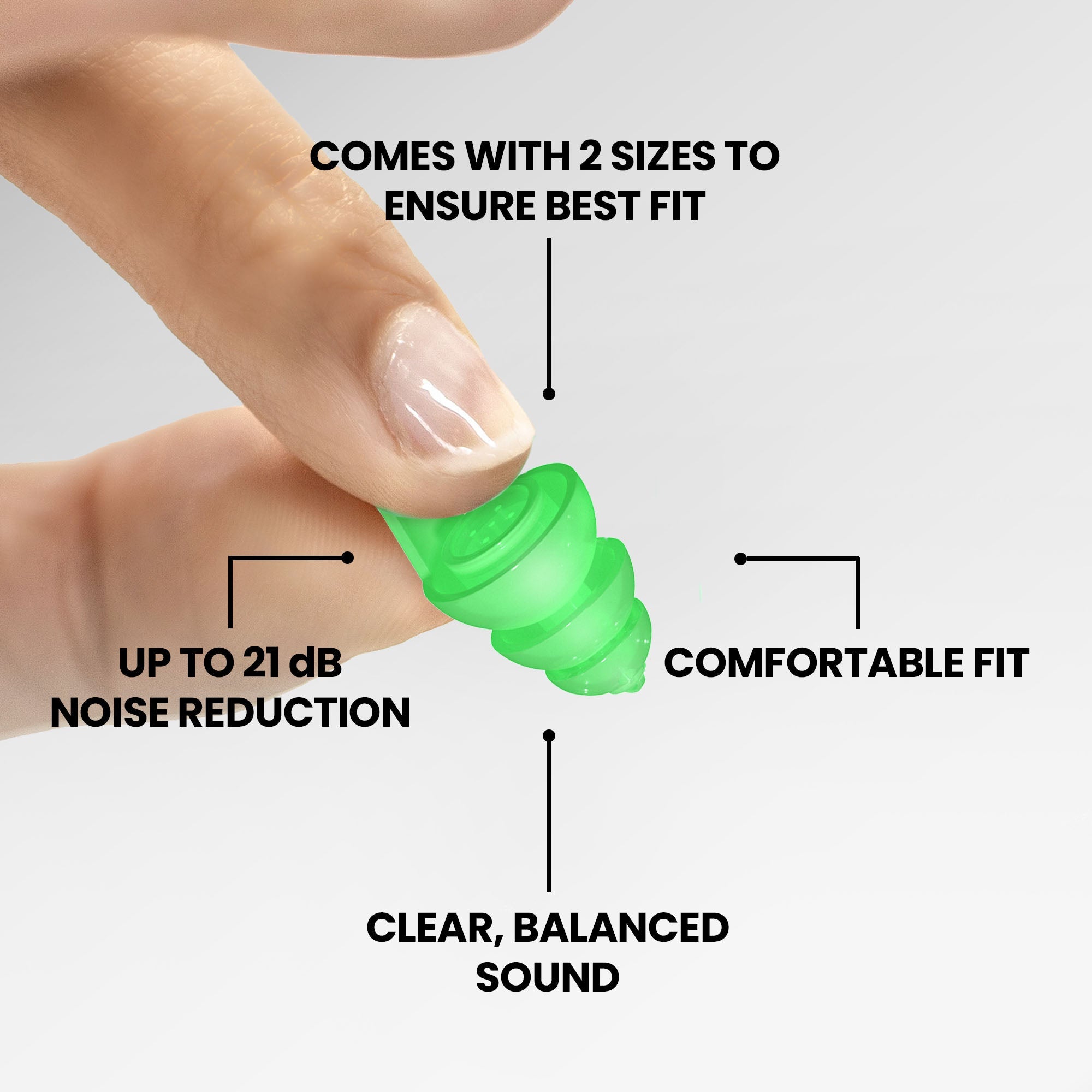 Smaller Ears Earplugs: Afterglow