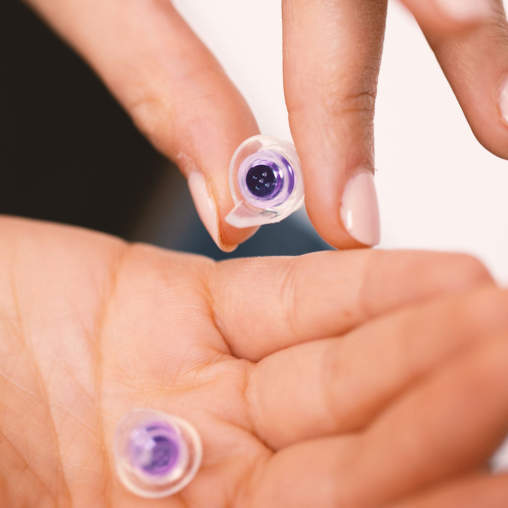 Smaller Ears Earplugs: Hyperviolet